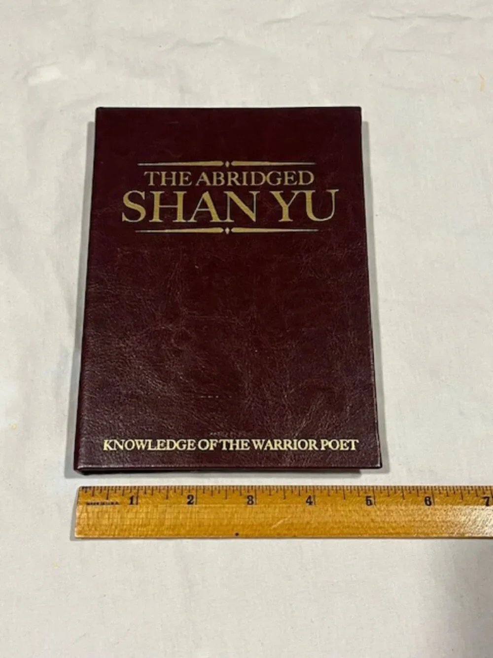 “The Abridged Shan Yu: Knowledge of the Warrior Poet” Blank Journal Notebook 5x7